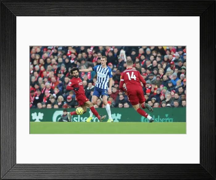 Framed Print : Premier League Showdown: Liverpool vs. Brighton & Hove Albion at Anfield (30NOV19) Framed Print : Premier League Showdown: Liverpool vs. Brighton & Hove Albion at Anfield (30NOV19)