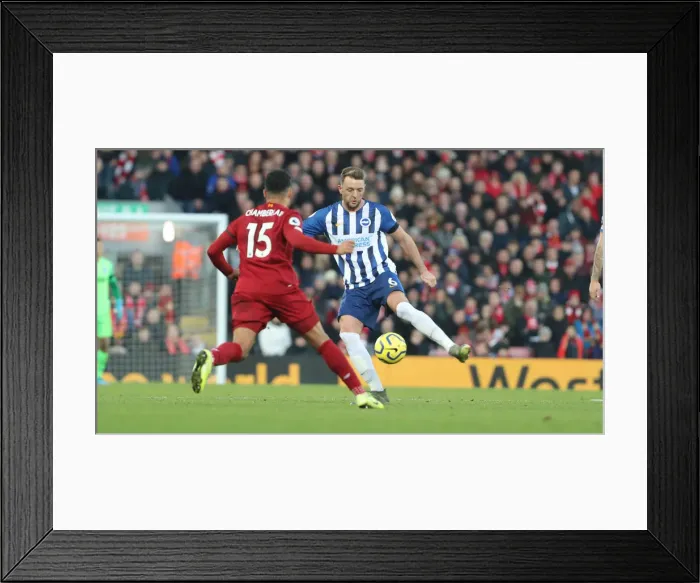 Framed Print : Premier League: Liverpool vs. Brighton and Hove Albion Showdown at Anfield (30NOV19) Framed Print : Premier League: Liverpool vs. Brighton and Hove Albion Showdown at Anfield (30NOV19)