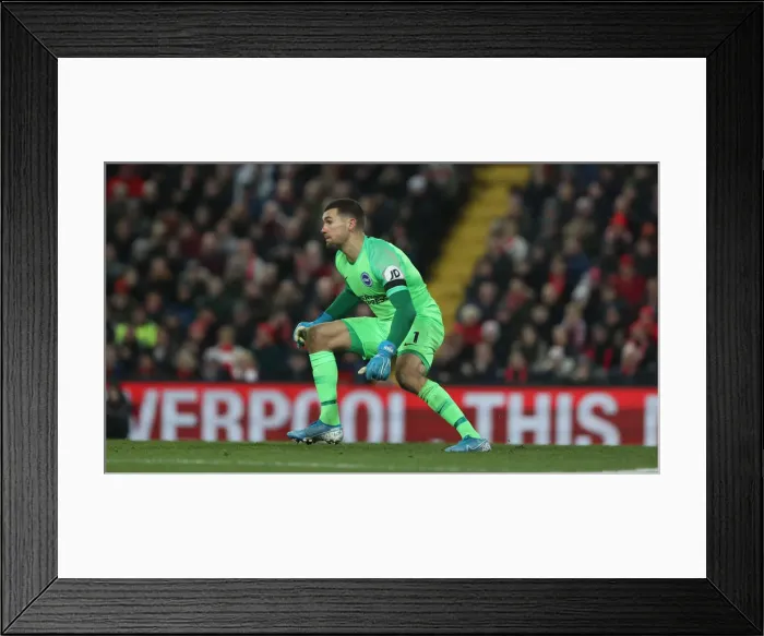 Framed Print : Premier League Showdown: Liverpool vs. Brighton and Hove Albion at Anfield (30NOV19) Framed Print : Premier League Showdown: Liverpool vs. Brighton and Hove Albion at Anfield (30NOV19)