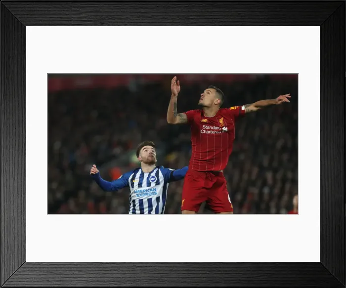 Framed Print : Premier League Showdown: Liverpool vs. Brighton & Hove Albion at Anfield (30NOV19) Framed Print : Premier League Showdown: Liverpool vs. Brighton & Hove Albion at Anfield (30NOV19)
