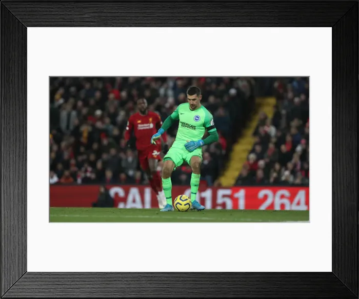 Framed Print : Premier League Showdown: Liverpool vs. Brighton and Hove Albion at Anfield (30NOV19) Framed Print : Premier League Showdown: Liverpool vs. Brighton and Hove Albion at Anfield (30NOV19)