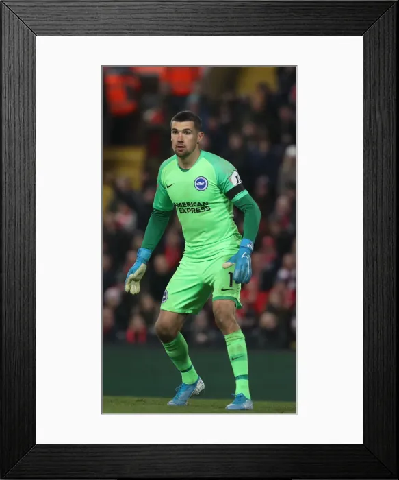 Framed Print : Premier League Showdown: Liverpool vs. Brighton and Hove Albion at Anfield (30NOV19) Framed Print : Premier League Showdown: Liverpool vs. Brighton and Hove Albion at Anfield (30NOV19)