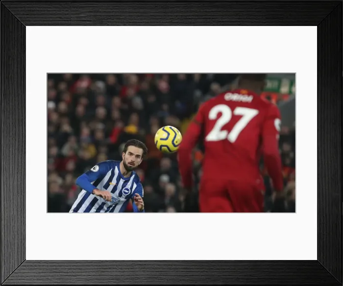 Framed Print : Premier League Showdown: Liverpool vs. Brighton and Hove Albion at Anfield (30NOV19) Framed Print : Premier League Showdown: Liverpool vs. Brighton and Hove Albion at Anfield (30NOV19)