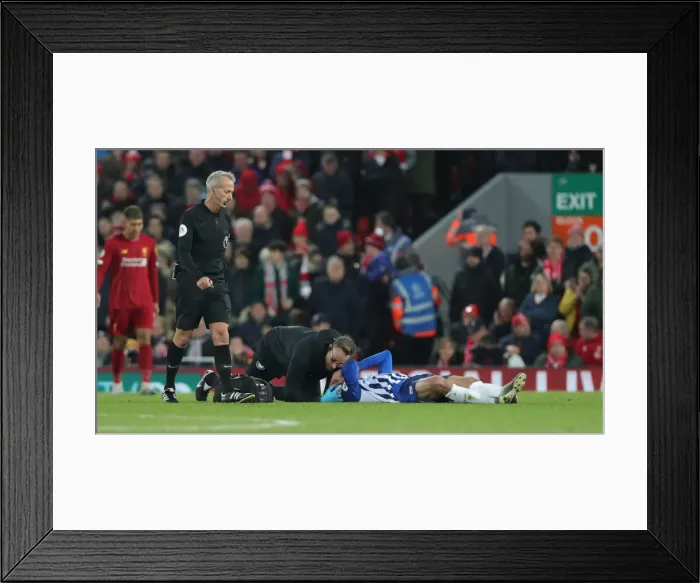 Framed Print : Premier League Showdown: Liverpool vs. Brighton and Hove Albion at Anfield (30NOV19) Framed Print : Premier League Showdown: Liverpool vs. Brighton and Hove Albion at Anfield (30NOV19)