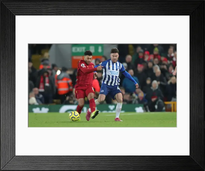 Framed Print : Premier League Showdown: Liverpool vs. Brighton and Hove Albion at Anfield (30NOV19) Framed Print : Premier League Showdown: Liverpool vs. Brighton and Hove Albion at Anfield (30NOV19)