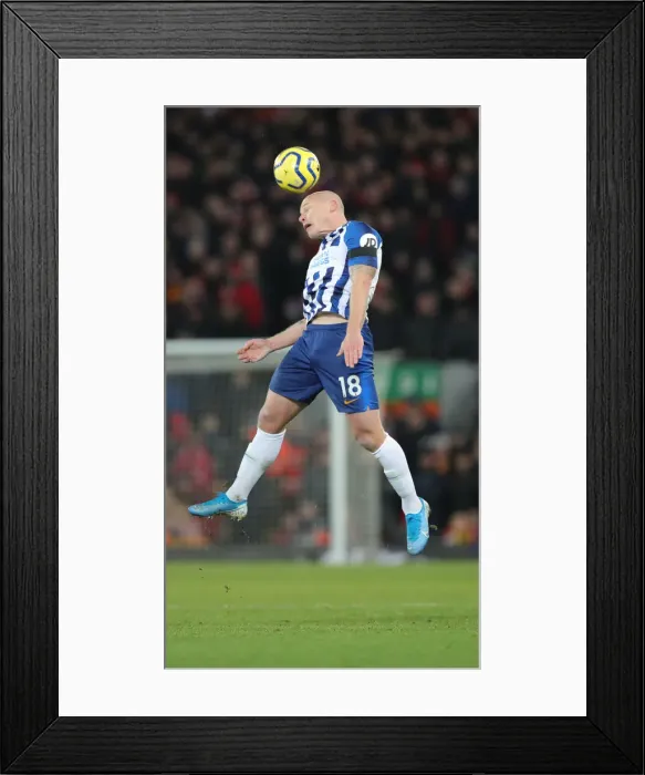 Framed Print : Premier League: Liverpool vs. Brighton and Hove Albion Showdown at Anfield (30NOV19)
