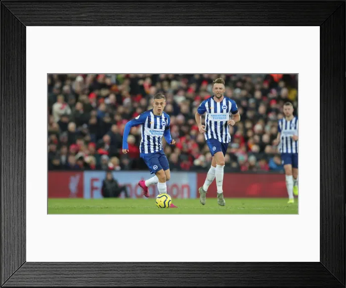 Framed Print : Premier League Showdown: Liverpool vs. Brighton and Hove Albion at Anfield (30NOV19) Framed Print : Premier League Showdown: Liverpool vs. Brighton and Hove Albion at Anfield (30NOV19)