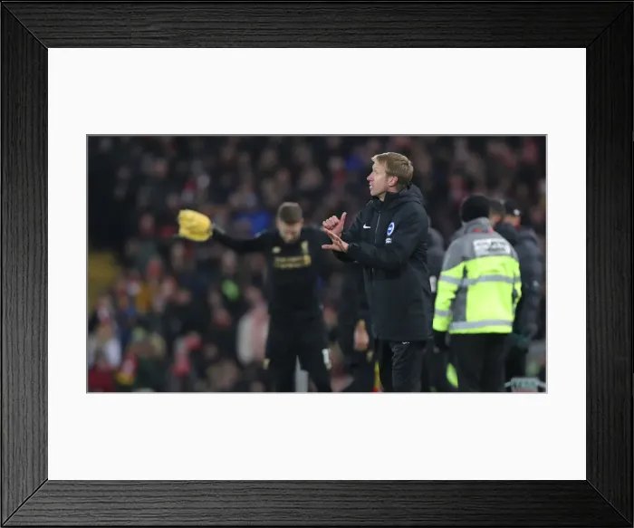 Framed Print : Premier League: Liverpool vs. Brighton and Hove Albion Showdown at Anfield (30NOV19) Framed Print : Premier League: Liverpool vs. Brighton and Hove Albion Showdown at Anfield (30NOV19)