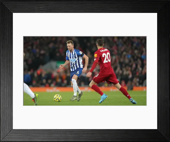Framed Print : Premier League Showdown: Liverpool vs. Brighton and Hove Albion at Anfield (30NOV19) Framed Print : Premier League Showdown: Liverpool vs. Brighton and Hove Albion at Anfield (30NOV19)