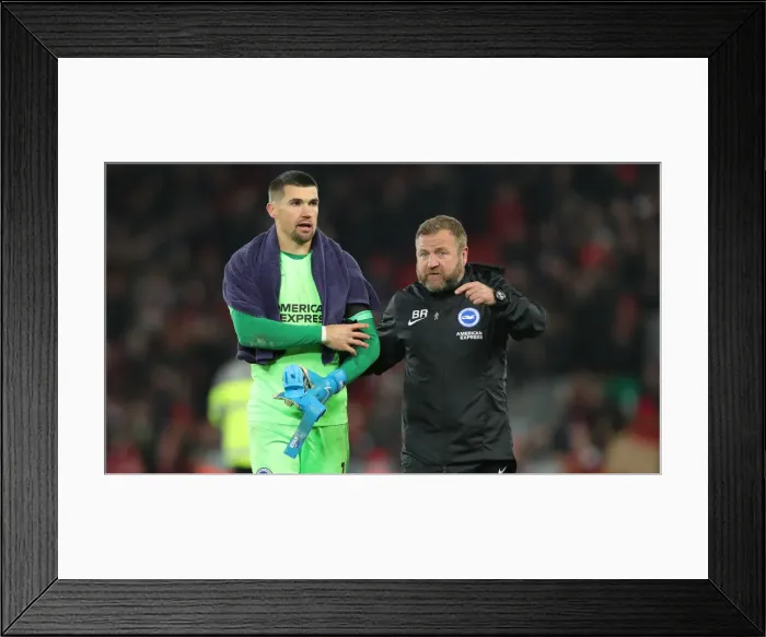 Framed Print : Premier League Showdown: Liverpool vs. Brighton & Hove Albion at Anfield (30NOV19) Framed Print : Premier League Showdown: Liverpool vs. Brighton & Hove Albion at Anfield (30NOV19)
