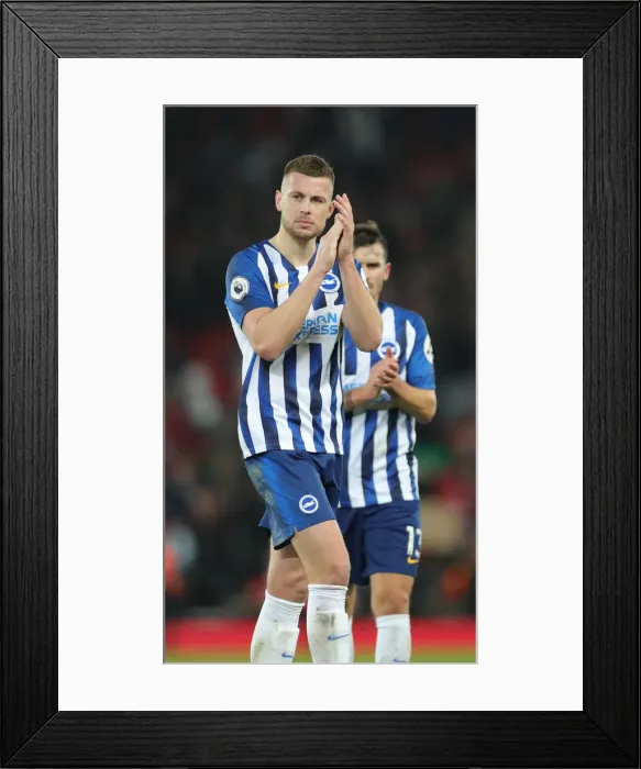 Framed Print : Premier League: Liverpool vs. Brighton and Hove Albion Showdown at Anfield (30NOV19)