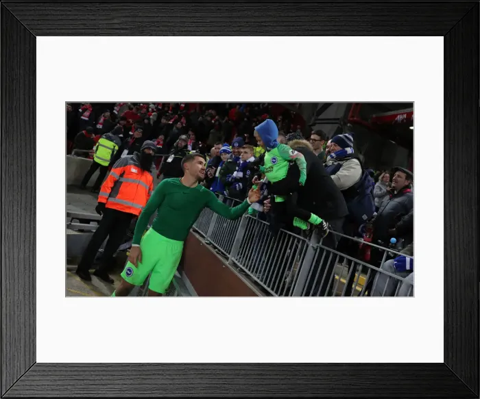 Framed Print : Premier League Showdown: Liverpool vs. Brighton and Hove Albion at Anfield (30NOV19) Framed Print : Premier League Showdown: Liverpool vs. Brighton and Hove Albion at Anfield (30NOV19)