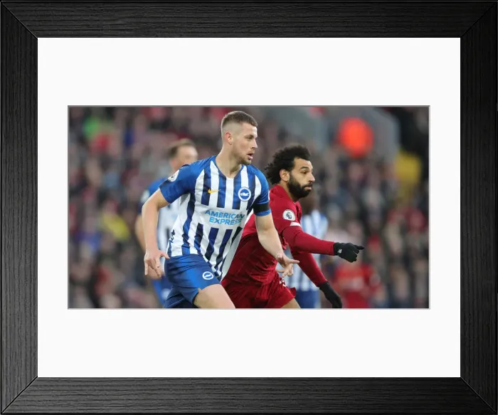 Framed Print : Premier League Showdown: Liverpool vs. Brighton and Hove Albion at Anfield (30NOV19) Framed Print : Premier League Showdown: Liverpool vs. Brighton and Hove Albion at Anfield (30NOV19)
