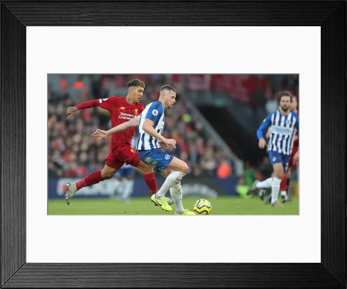 Framed Print : Premier League Showdown: Liverpool vs. Brighton and Hove Albion at Anfield (30NOV19) Framed Print : Premier League Showdown: Liverpool vs. Brighton and Hove Albion at Anfield (30NOV19)