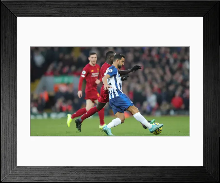 Framed Print : Premier League Showdown: Liverpool vs. Brighton & Hove Albion at Anfield (30NOV19) Framed Print : Premier League Showdown: Liverpool vs. Brighton & Hove Albion at Anfield (30NOV19)