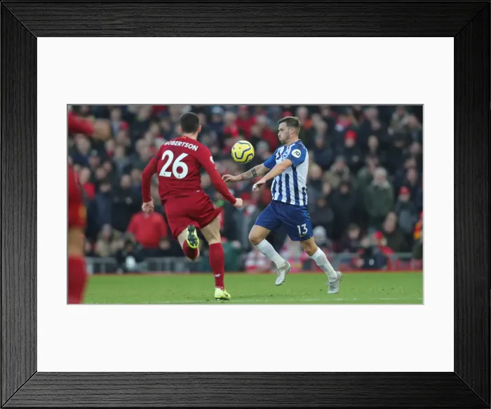 Framed Print : Premier League: Liverpool vs. Brighton and Hove Albion Showdown at Anfield (30NOV19) Framed Print : Premier League: Liverpool vs. Brighton and Hove Albion Showdown at Anfield (30NOV19)