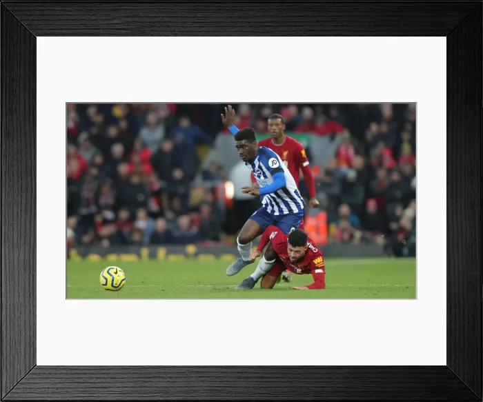 Framed Print : Premier League Showdown: Liverpool vs. Brighton and Hove Albion at Anfield (30NOV19) Framed Print : Premier League Showdown: Liverpool vs. Brighton and Hove Albion at Anfield (30NOV19)