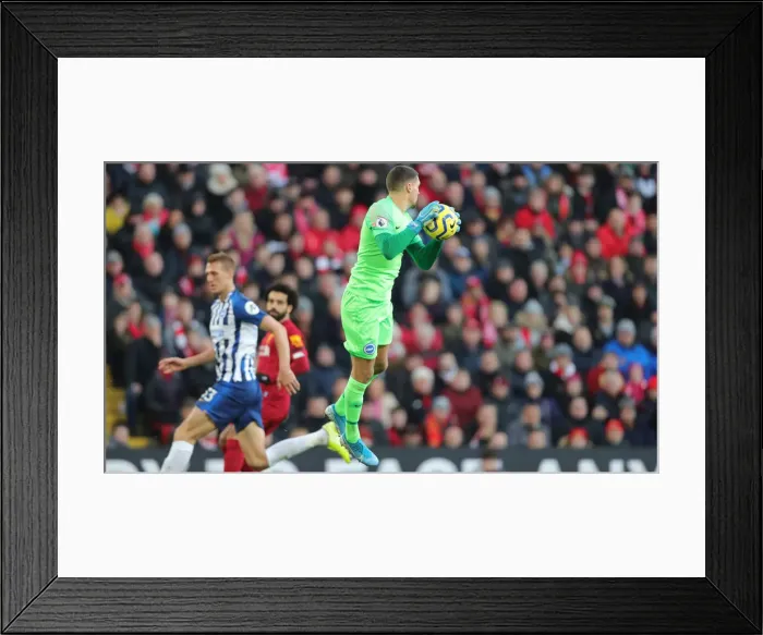 Framed Print : Premier League Showdown: Liverpool vs. Brighton and Hove Albion at Anfield (30NOV19) Framed Print : Premier League Showdown: Liverpool vs. Brighton and Hove Albion at Anfield (30NOV19)