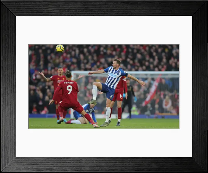 Framed Print : Premier League Showdown: Liverpool vs. Brighton and Hove Albion at Anfield (30NOV19) Framed Print : Premier League Showdown: Liverpool vs. Brighton and Hove Albion at Anfield (30NOV19)