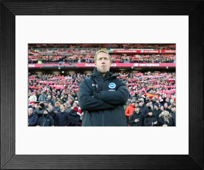 Framed Print : Premier League Showdown: Liverpool vs. Brighton & Hove Albion at Anfield (30NOV19) Framed Print : Premier League Showdown: Liverpool vs. Brighton & Hove Albion at Anfield (30NOV19)
