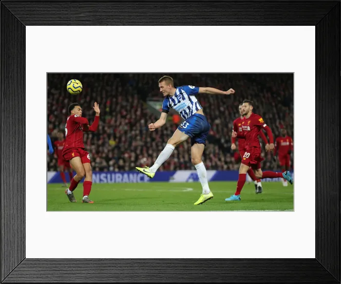 Framed Print : Premier League: Liverpool vs. Brighton and Hove Albion Showdown at Anfield (30NOV19) Framed Print : Premier League: Liverpool vs. Brighton and Hove Albion Showdown at Anfield (30NOV19)