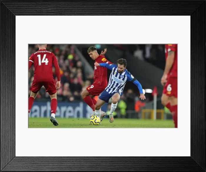 Framed Print : Premier League Showdown: Liverpool vs. Brighton and Hove Albion at Anfield (30NOV19) Framed Print : Premier League Showdown: Liverpool vs. Brighton and Hove Albion at Anfield (30NOV19)