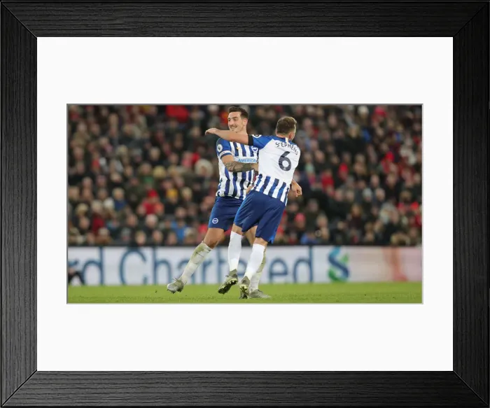 Framed Print : Premier League Showdown: Liverpool vs. Brighton and Hove Albion at Anfield (30NOV19) Framed Print : Premier League Showdown: Liverpool vs. Brighton and Hove Albion at Anfield (30NOV19)