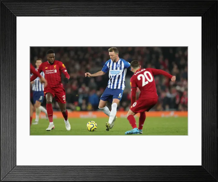 Framed Print : Premier League Showdown: Liverpool vs. Brighton & Hove Albion at Anfield (30NOV19) Framed Print : Premier League Showdown: Liverpool vs. Brighton & Hove Albion at Anfield (30NOV19)
