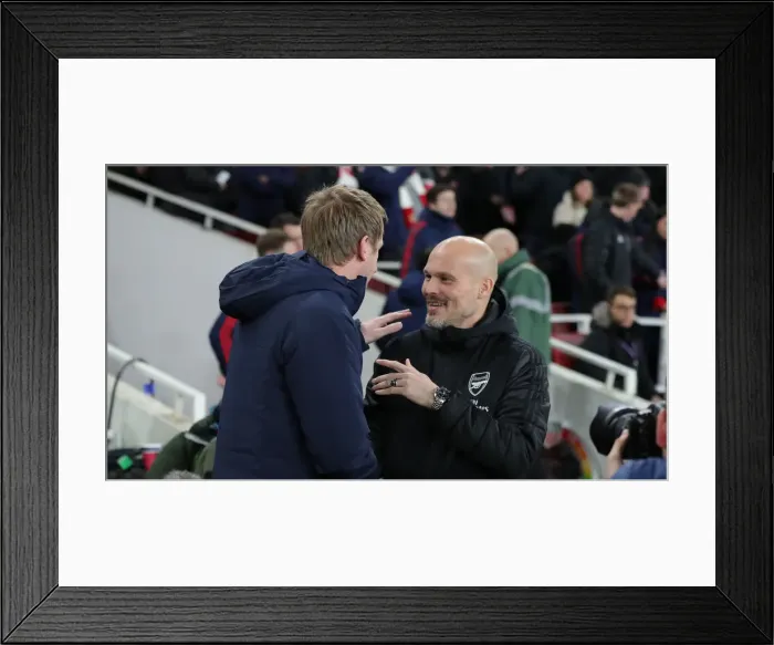 Framed Print : Intense Premier League Showdown: Arsenal vs. Brighton & Hove Albion at The Emirates Stadium (05DEC19) Framed Print : Intense Premier League Showdown: Arsenal vs. Brighton & Hove Albion at The Emirates Stadium (05DEC19)