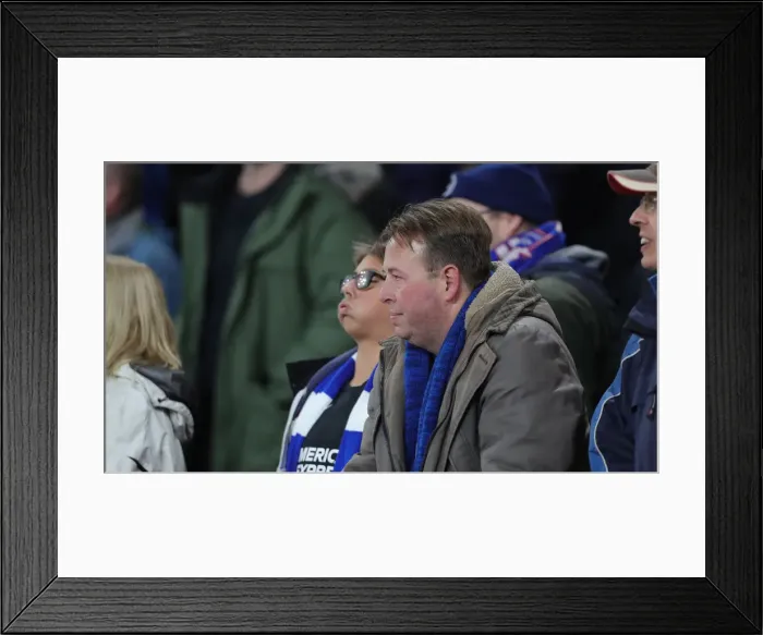 Framed Print : Intense Premier League Showdown: Arsenal vs. Brighton & Hove Albion at The Emirates Stadium (05DEC19)