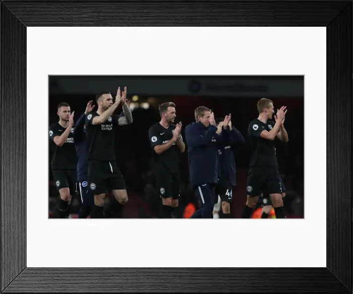 Framed Print : Intense Premier League Showdown: Arsenal vs. Brighton & Hove Albion at The Emirates (05DEC19) Framed Print : Intense Premier League Showdown: Arsenal vs. Brighton & Hove Albion at The Emirates (05DEC19)