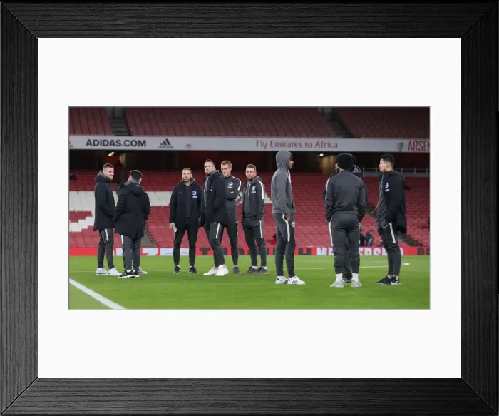 Framed Print : Intense Premier League Showdown: Arsenal vs. Brighton & Hove Albion at The Emirates Stadium (05DEC19) Framed Print : Intense Premier League Showdown: Arsenal vs. Brighton & Hove Albion at The Emirates Stadium (05DEC19)