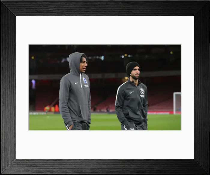 Framed Print : Intense Premier League Showdown: Arsenal vs. Brighton & Hove Albion at The Emirates Stadium (05DEC19) Framed Print : Intense Premier League Showdown: Arsenal vs. Brighton & Hove Albion at The Emirates Stadium (05DEC19)