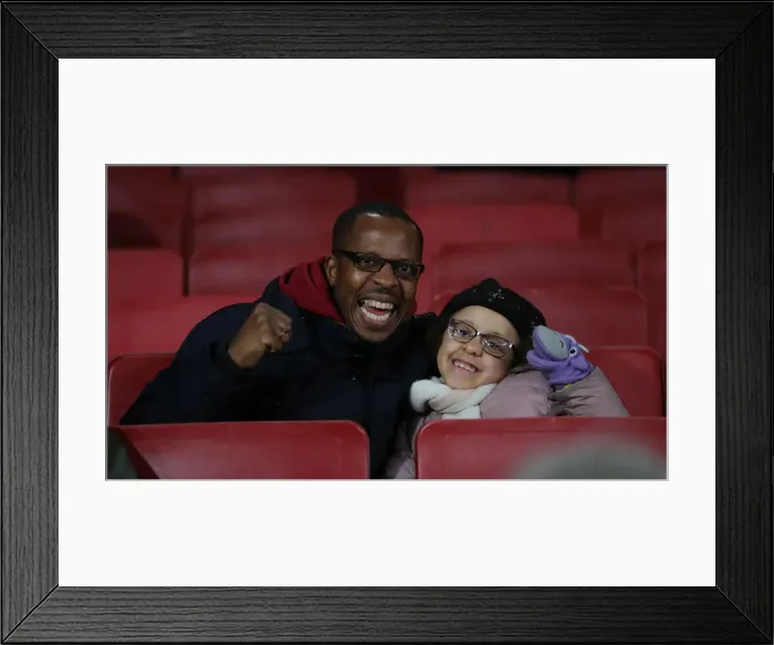 Framed Print : Intense Premier League Showdown: Arsenal vs. Brighton & Hove Albion at The Emirates Stadium (05DEC19)
