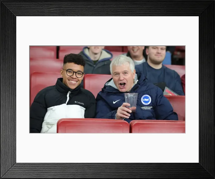 Framed Print : Intense Premier League Showdown: Arsenal vs. Brighton & Hove Albion at The Emirates (05DEC19) Framed Print : Intense Premier League Showdown: Arsenal vs. Brighton & Hove Albion at The Emirates (05DEC19)