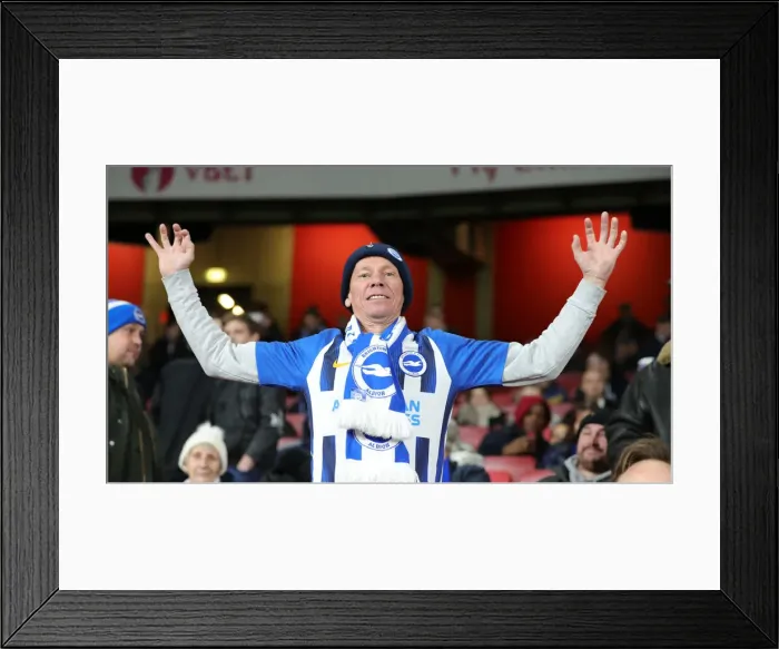 Framed Print : Intense Premier League Showdown: Arsenal vs. Brighton & Hove Albion at The Emirates (05DEC19) Framed Print : Intense Premier League Showdown: Arsenal vs. Brighton & Hove Albion at The Emirates (05DEC19)