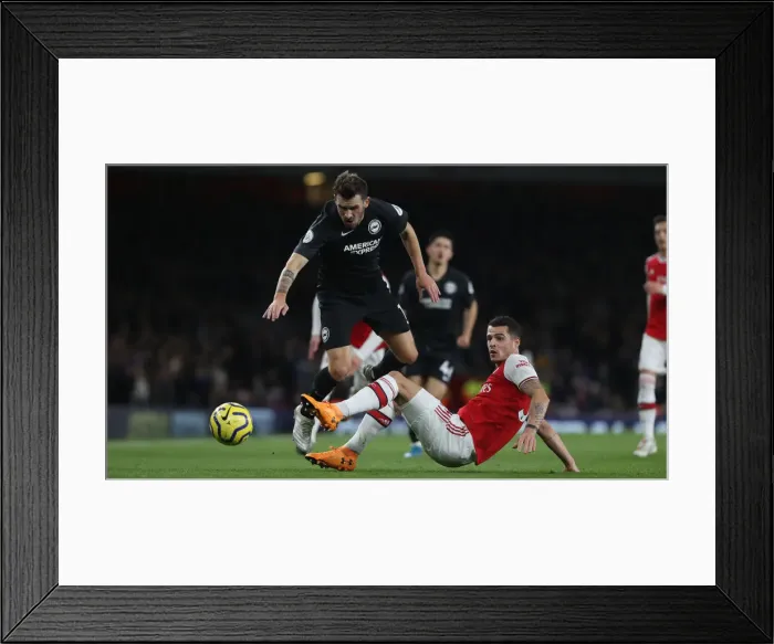 Framed Print : Intense Premier League Showdown: Arsenal vs. Brighton and Hove Albion at The Emirates Stadium (05DEC19) Framed Print : Intense Premier League Showdown: Arsenal vs. Brighton and Hove Albion at The Emirates Stadium (05DEC19)