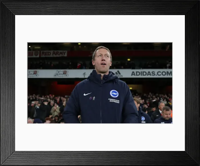 Framed Print : Intense Premier League Showdown: Arsenal vs. Brighton & Hove Albion at The Emirates Stadium (05DEC19) Framed Print : Intense Premier League Showdown: Arsenal vs. Brighton & Hove Albion at The Emirates Stadium (05DEC19)
