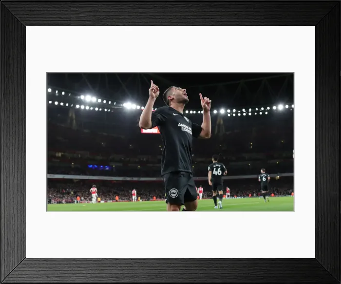 Framed Print : Intense Premier League Showdown: Arsenal vs. Brighton & Hove Albion at The Emirates (05DEC19) Framed Print : Intense Premier League Showdown: Arsenal vs. Brighton & Hove Albion at The Emirates (05DEC19)