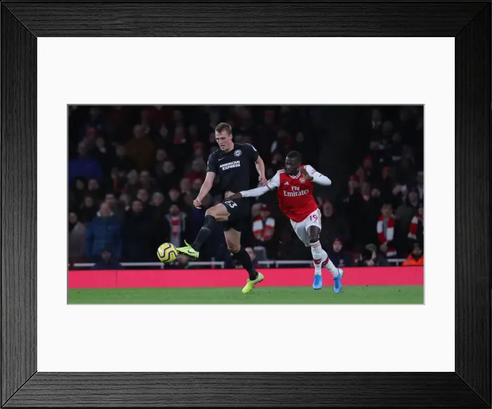 Framed Print : Intense Premier League Showdown: Arsenal vs. Brighton & Hove Albion at The Emirates (05DEC19) Framed Print : Intense Premier League Showdown: Arsenal vs. Brighton & Hove Albion at The Emirates (05DEC19)