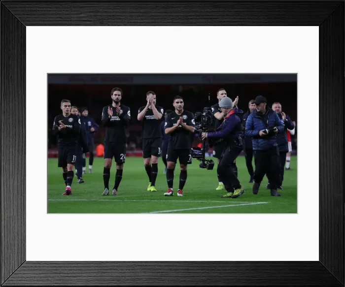 Framed Print : Intense Premier League Showdown: Arsenal vs. Brighton & Hove Albion at The Emirates Stadium (05DEC19) Framed Print : Intense Premier League Showdown: Arsenal vs. Brighton & Hove Albion at The Emirates Stadium (05DEC19)