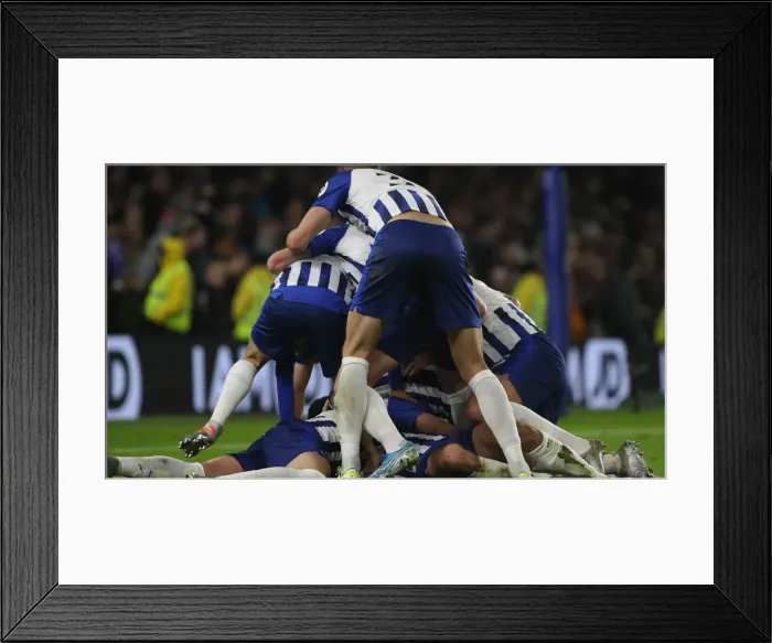 Framed Print : Brighton and Hove Albion vs. Wolverhampton Wanderers: Premier League Battle at American Express Community Stadium (08DEC19) Framed Print : Brighton and Hove Albion vs. Wolverhampton Wanderers: Premier League Battle at American Express Community Stadium (08DEC19)