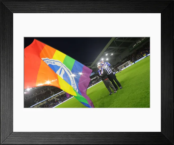 Framed Print : Brighton and Hove Albion vs. Wolverhampton Wanderers: Premier League Battle at American Express Community Stadium (08DEC19) Framed Print : Brighton and Hove Albion vs. Wolverhampton Wanderers: Premier League Battle at American Express Community Stadium (08DEC19)