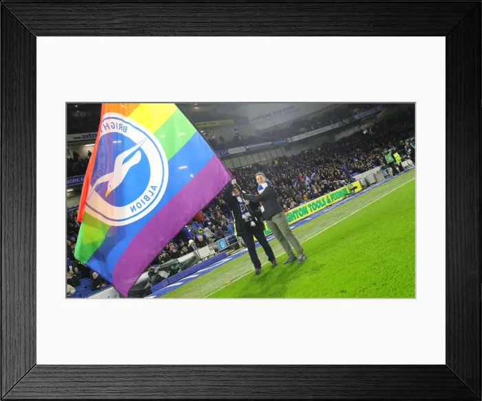 Framed Print : Brighton and Hove Albion vs. Wolverhampton Wanderers: Premier League Battle at American Express Community Stadium (08DEC19) Framed Print : Brighton and Hove Albion vs. Wolverhampton Wanderers: Premier League Battle at American Express Community Stadium (08DEC19)