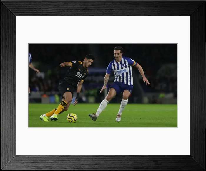 Framed Print : Brighton and Hove Albion vs. Wolverhampton Wanderers: Premier League Battle at American Express Community Stadium (08DEC19) Framed Print : Brighton and Hove Albion vs. Wolverhampton Wanderers: Premier League Battle at American Express Community Stadium (08DEC19)