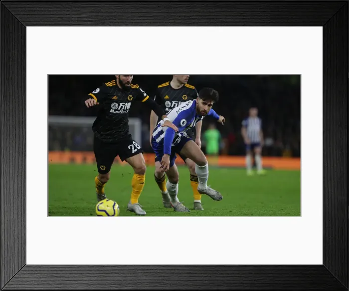 Framed Print : Brighton and Hove Albion vs. Wolverhampton Wanderers: A Premier League Showdown at American Express Community Stadium (08DEC19) Framed Print : Brighton and Hove Albion vs. Wolverhampton Wanderers: A Premier League Showdown at American Express Community Stadium (08DEC19)