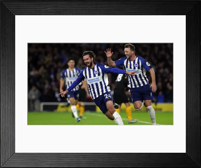 Framed Print : Brighton and Hove Albion vs. Wolverhampton Wanderers: Premier League Showdown at American Express Community Stadium (08DEC19) Framed Print : Brighton and Hove Albion vs. Wolverhampton Wanderers: Premier League Showdown at American Express Community Stadium (08DEC19)