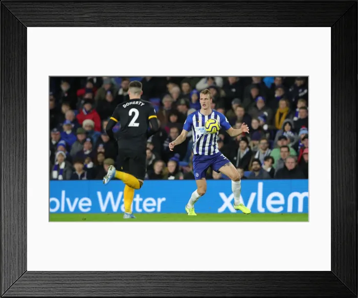 Framed Print : Brighton and Hove Albion vs. Wolverhampton Wanderers: Premier League Battle at American Express Community Stadium (08DEC19) Framed Print : Brighton and Hove Albion vs. Wolverhampton Wanderers: Premier League Battle at American Express Community Stadium (08DEC19)