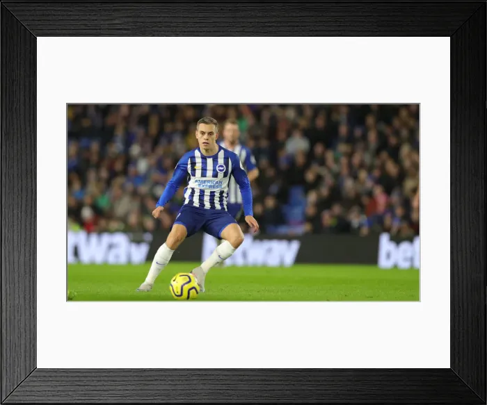 Framed Print : Brighton and Hove Albion vs. Wolverhampton Wanderers: Premier League Battle at American Express Community Stadium (08DEC19)