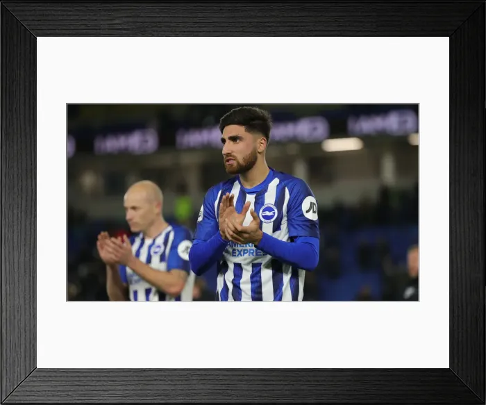 Framed Print : Brighton and Hove Albion vs. Wolverhampton Wanderers: Premier League Clash at American Express Community Stadium (08DEC19) Framed Print : Brighton and Hove Albion vs. Wolverhampton Wanderers: Premier League Clash at American Express Community Stadium (08DEC19)